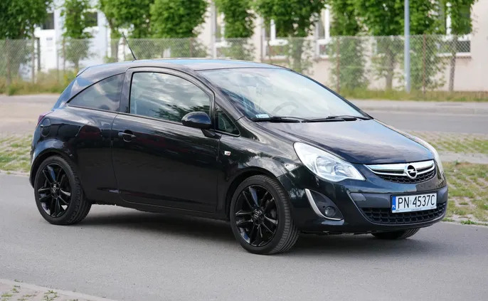 samochody osobowe Opel Corsa cena 15498 przebieg: 205500, rok produkcji 2012 z Konin